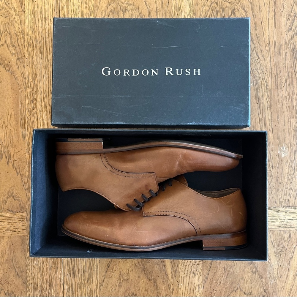 Gordon Rush “Lee” Leather Oxfords - Men’s 11.5